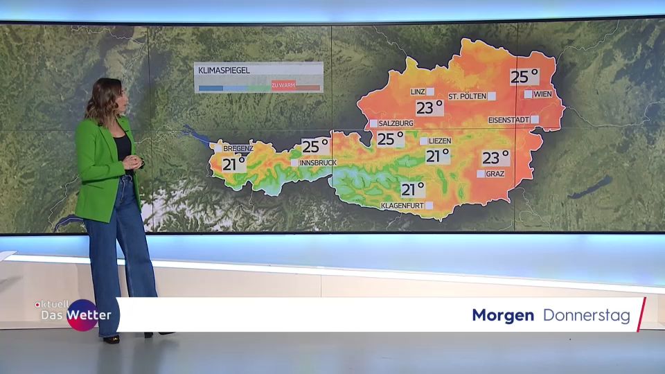 Aktuell: Das Wetter vom 25.09.2024