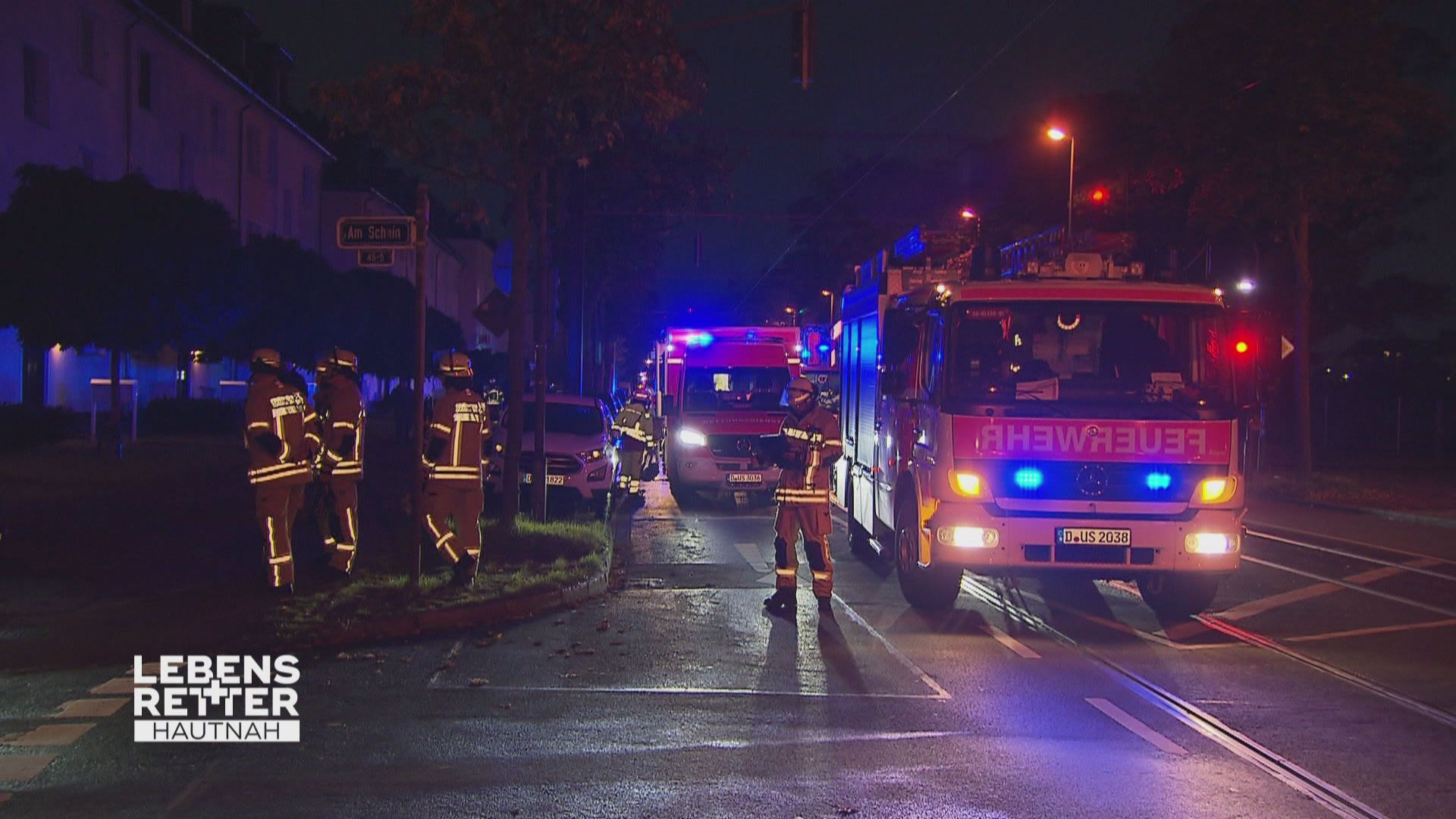 Einsatzgebiet Düsseldorf: Feuerwehreinsatz mit Gasausströhmung