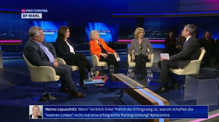 Pro und Contra - Der PULS 4 News-Talk vom 25.04.2016