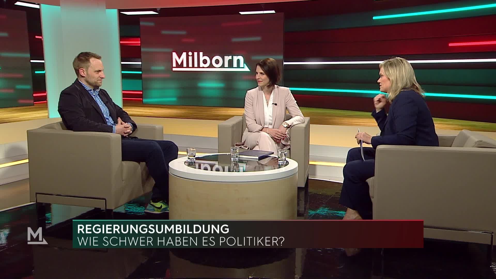 Edtstadler und Janík  im Interview bei Milborn