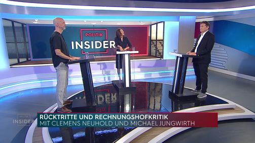 PULS 24 Die Politik-Insider  PULS 24 Politik-Insider 2022 - rechtefrei Folge 21: Die Politik-Insider: Rücktritte und Rechnungshofkritik