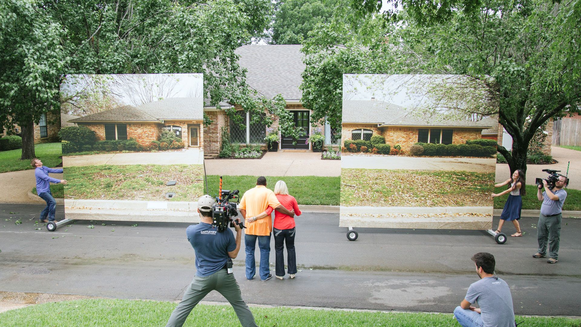 Ein Haus mit Schuhschrank