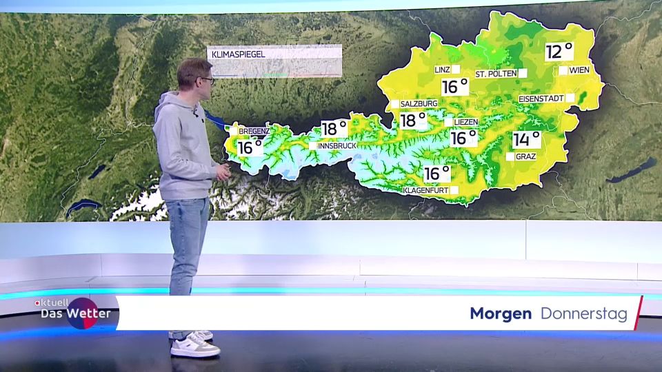 Aktuell: Das Wetter vom 19.03.2025