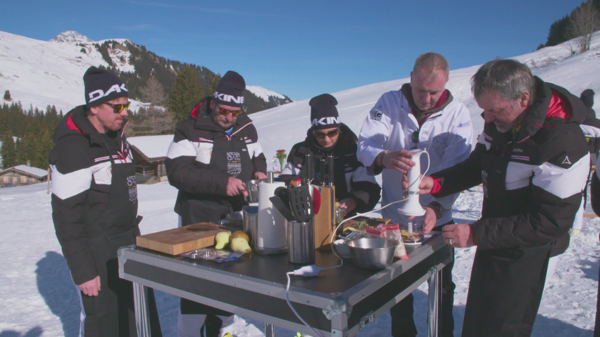 Von der Piste in die mobile Küche