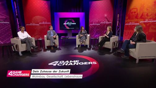 4GAMECHANGERS 4GAMECHANGERS STUDIO Folge 348: Dein Zuhause der Zukunft - Wohnbau, Gesellschaft, Lebenstraum