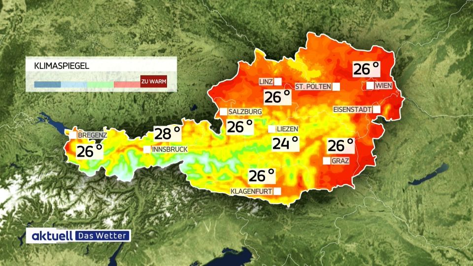 Aktuell: Das Wetter vom 30.04.2025