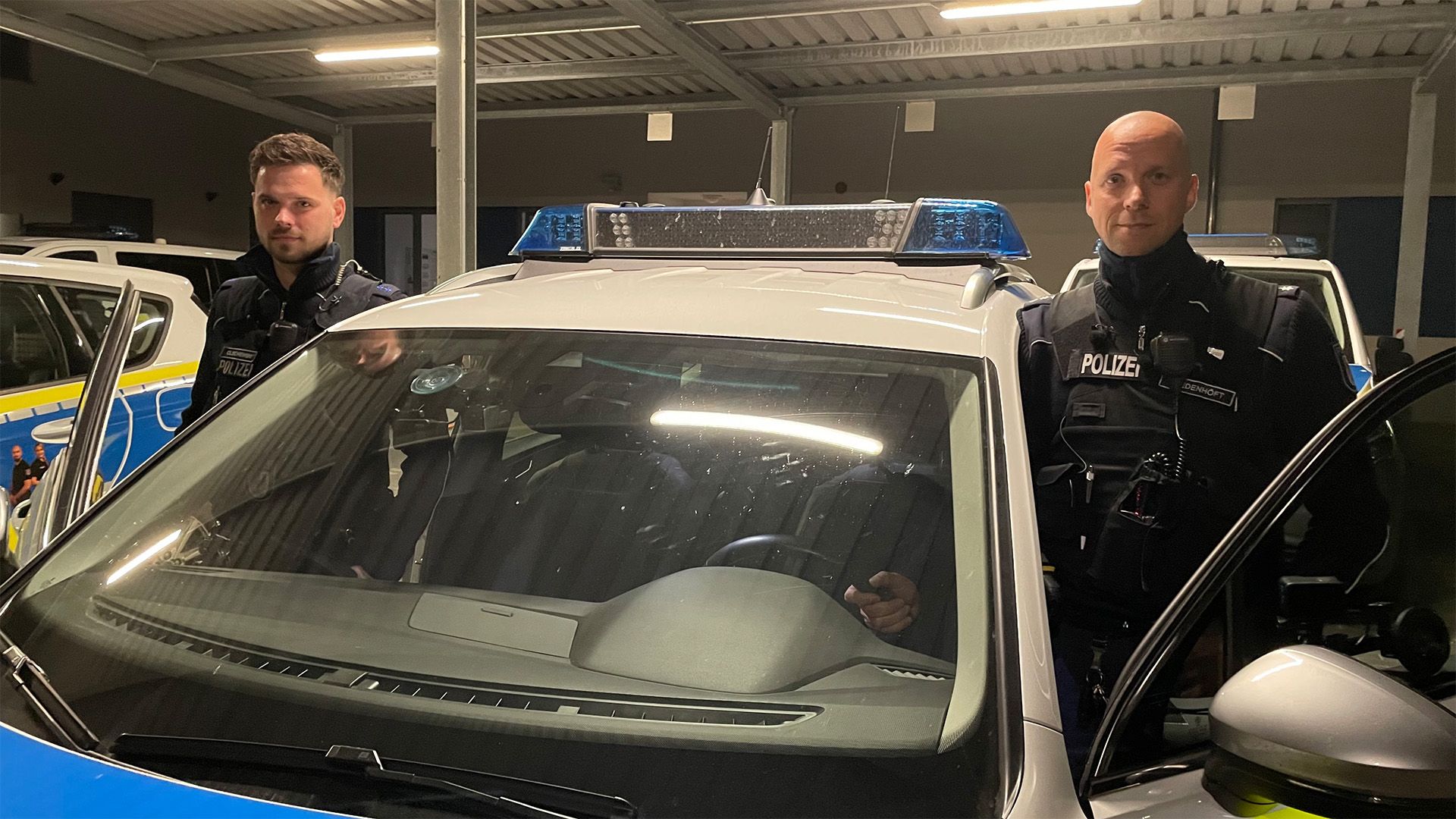 Thema u. a.: Polizeistreife - Notruf im Märkisch-Oderland