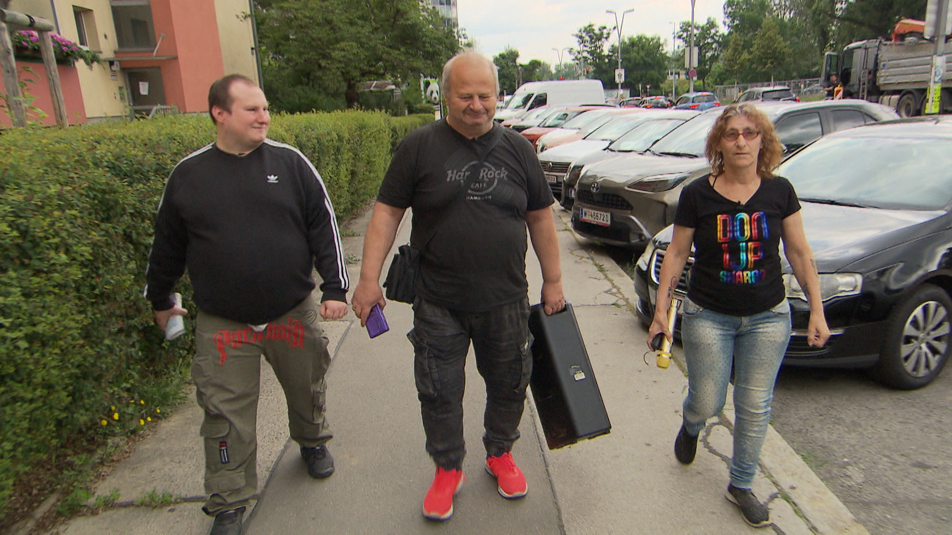 Casting für die Gemeindebau-Band