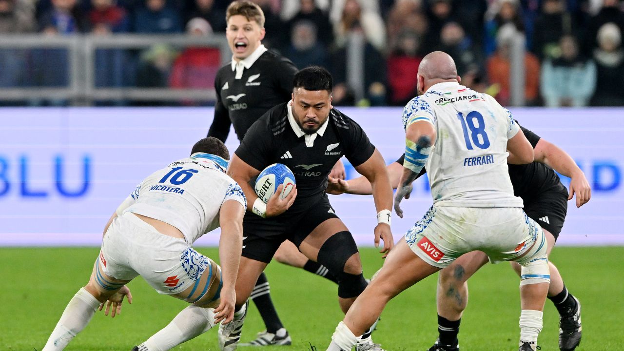 Rugby: Autumn Nations Series - Italien vs. Neuseeland im Relive