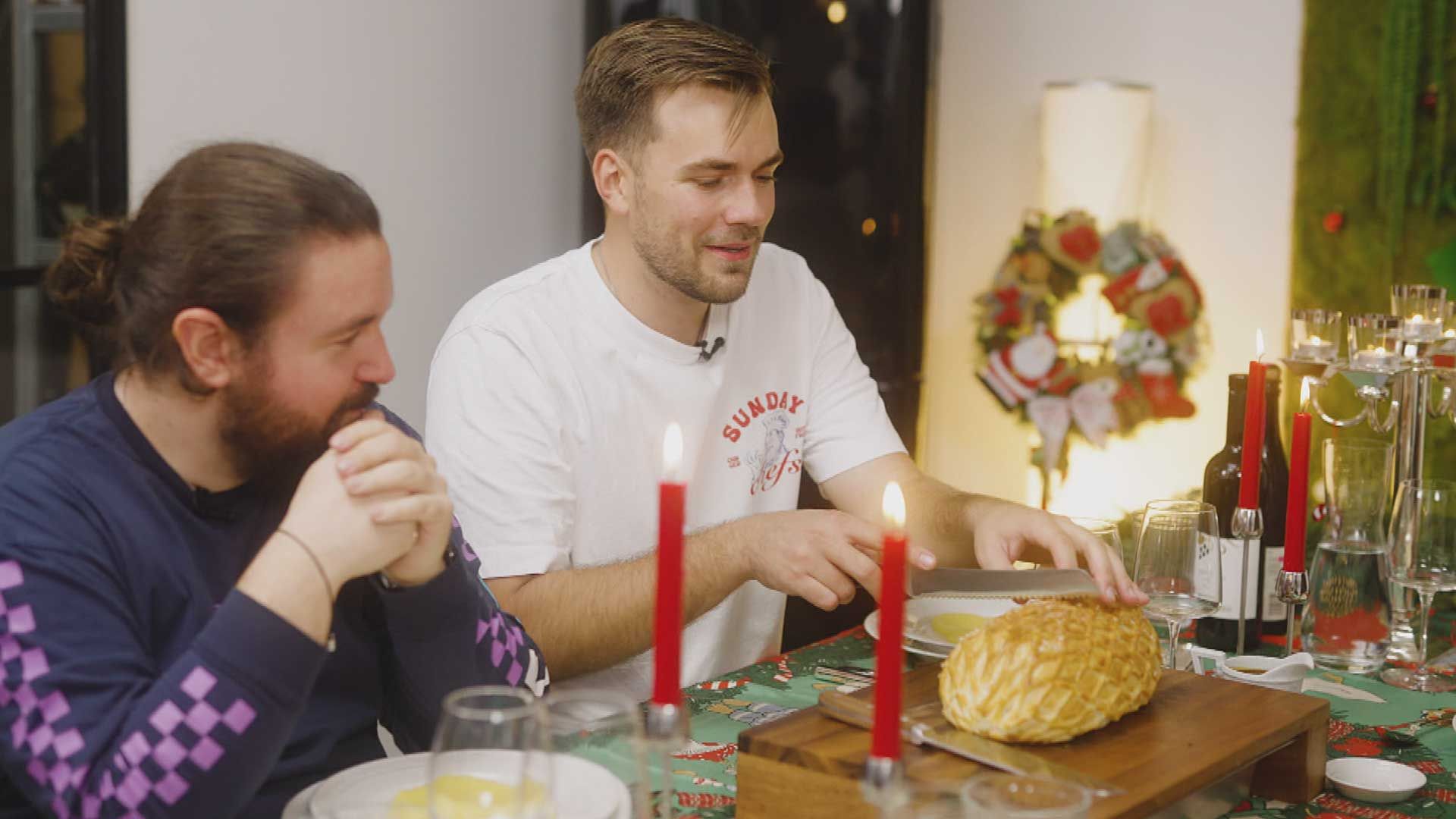 Weihnachtlicher Abschluss bei Max