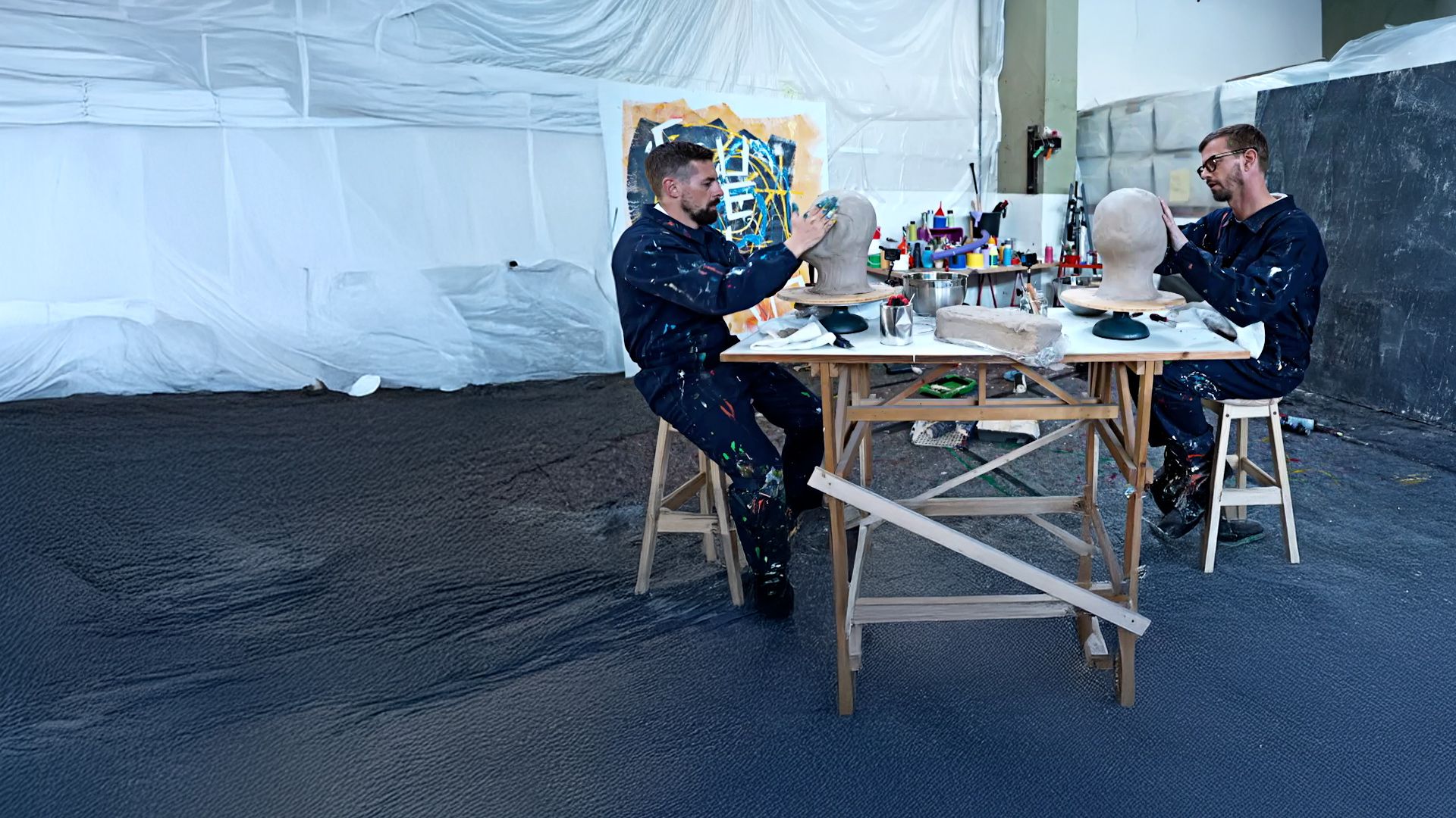 Atelier Joko und Klaas: Kunst für den ProSieben Campus
