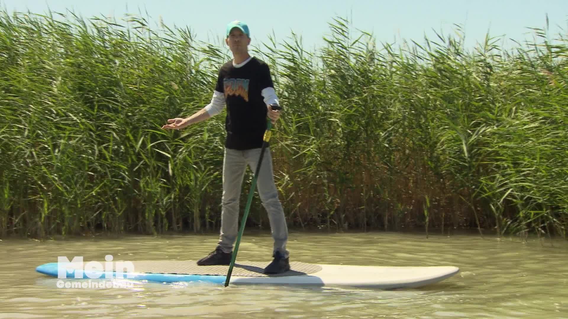 Steh auf, wenn du im Wasser liegst