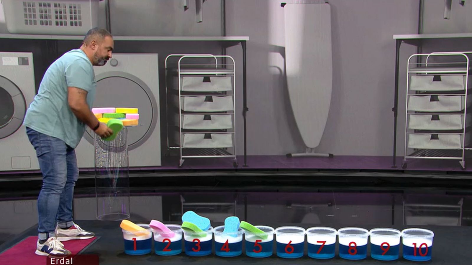 Gelingt der Schwammweitwurf?