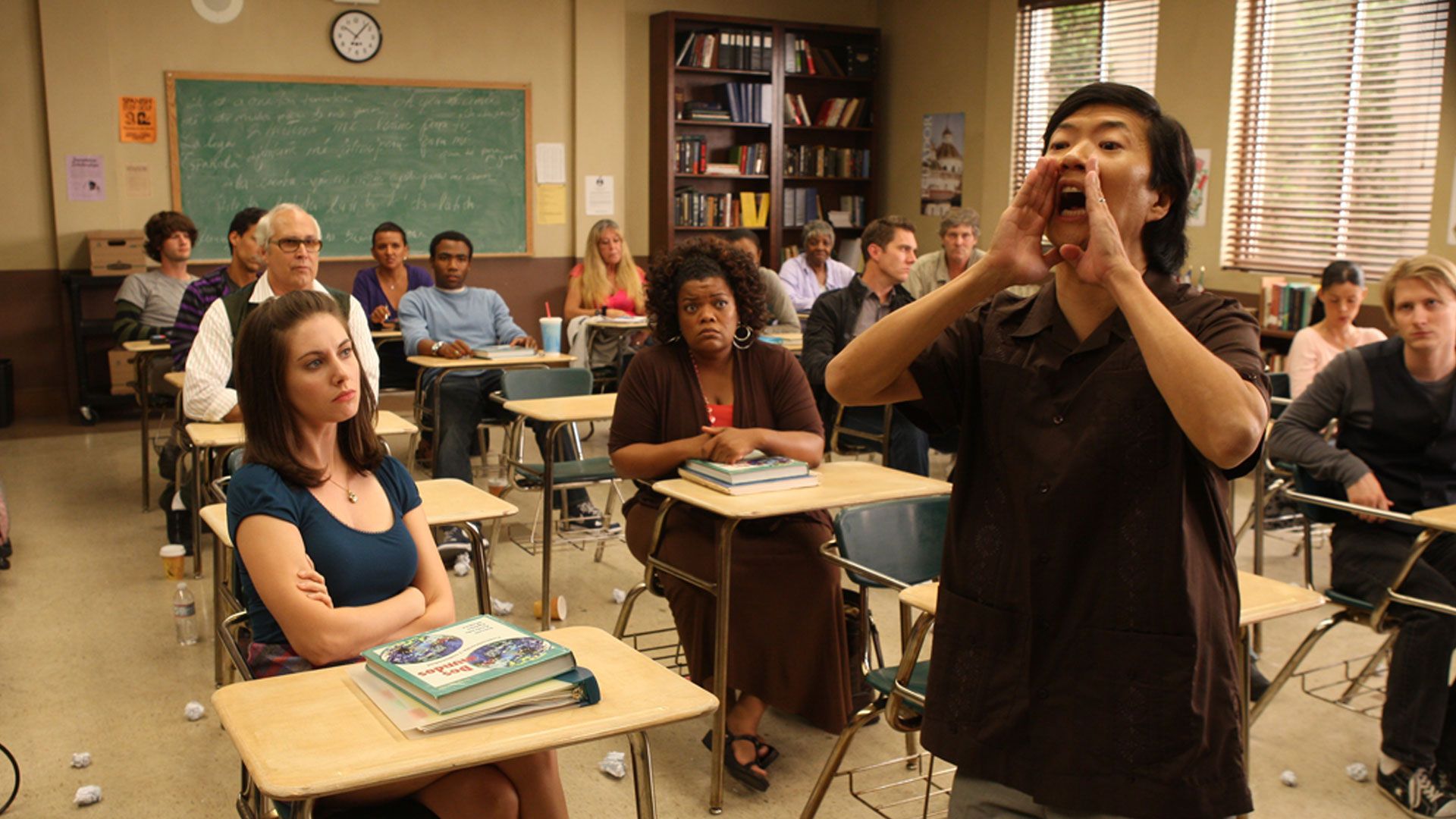 Prozess im Schwimmbad