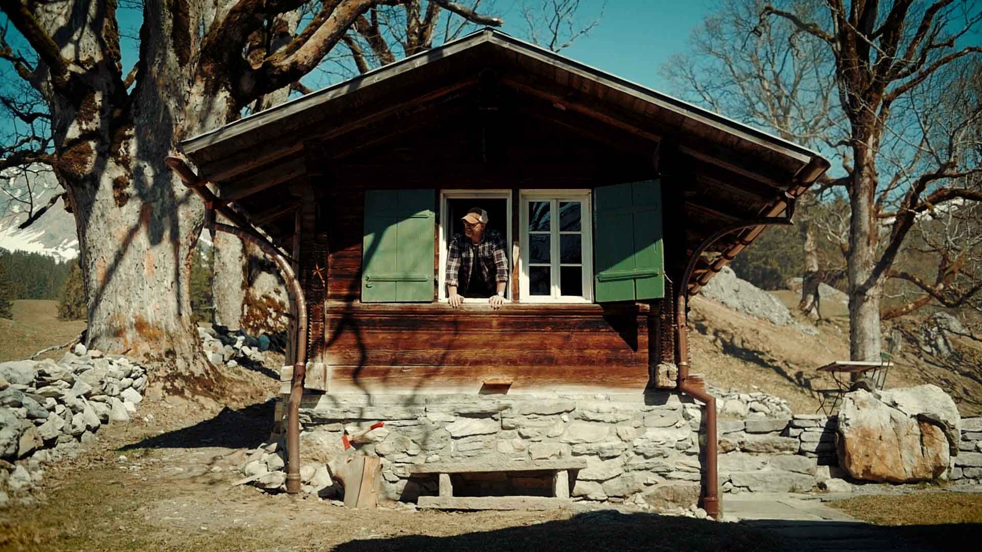 Bärlauch Spätzlis auf der Alp Ischboden