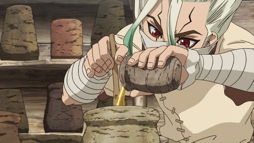 Dr. Stone Dr. Stone Folge 6: Zwei Länder der Steinweld