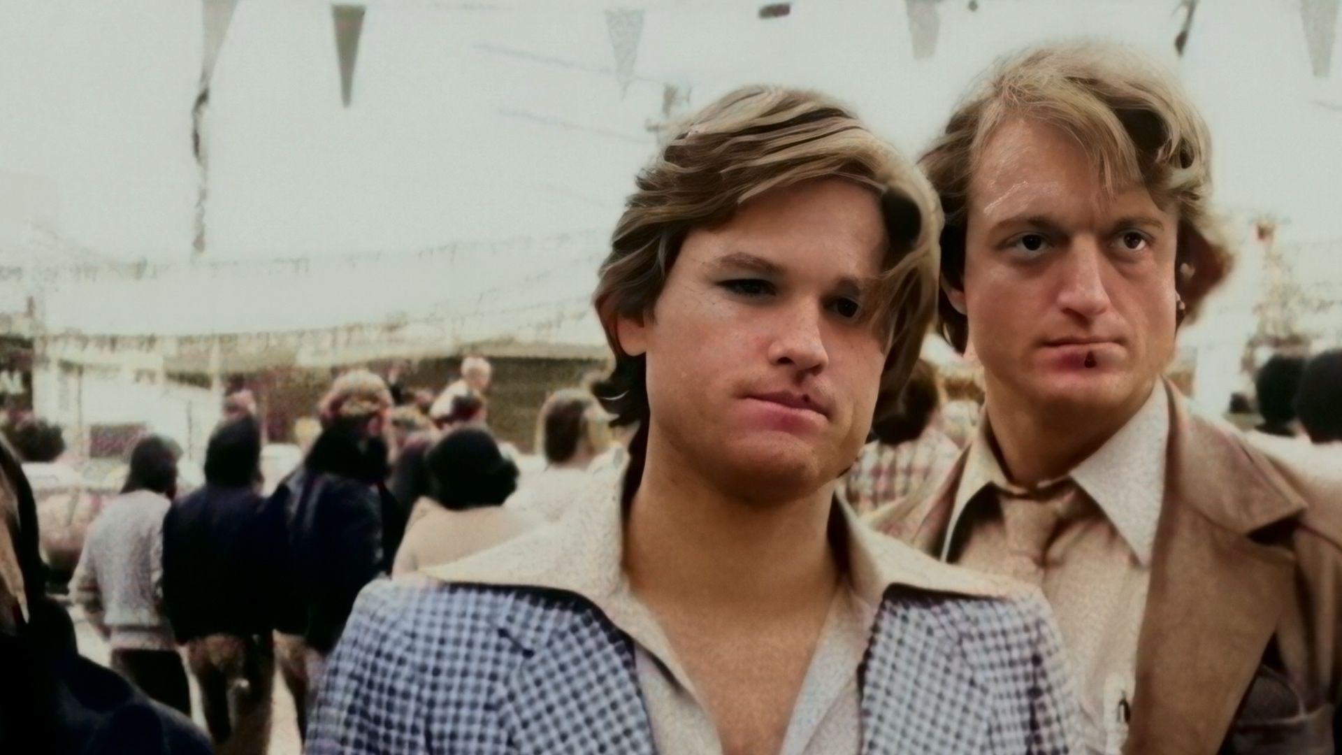 Mit einem Bein im Kittchen