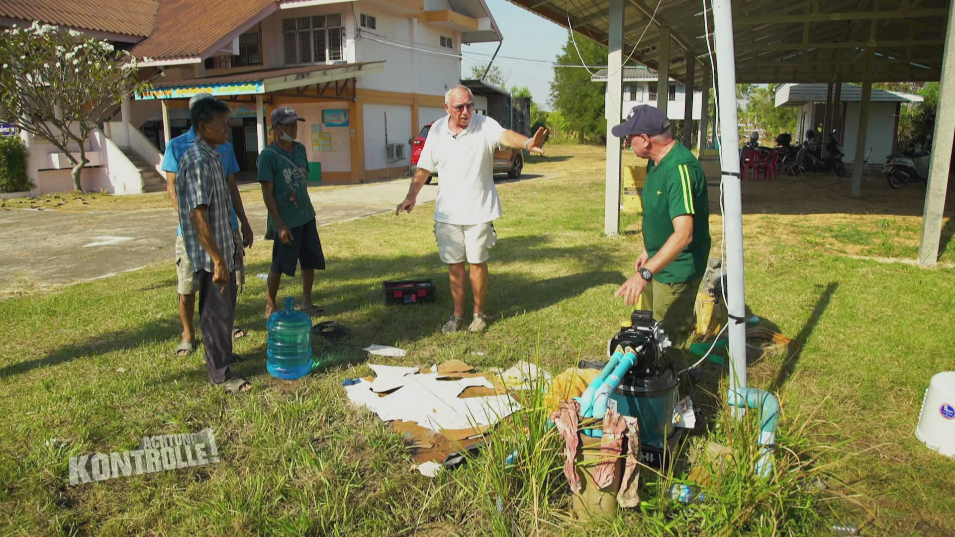 Thema u. a.: Krankenhaus ohne Wasser - Hausmeister in Thailand