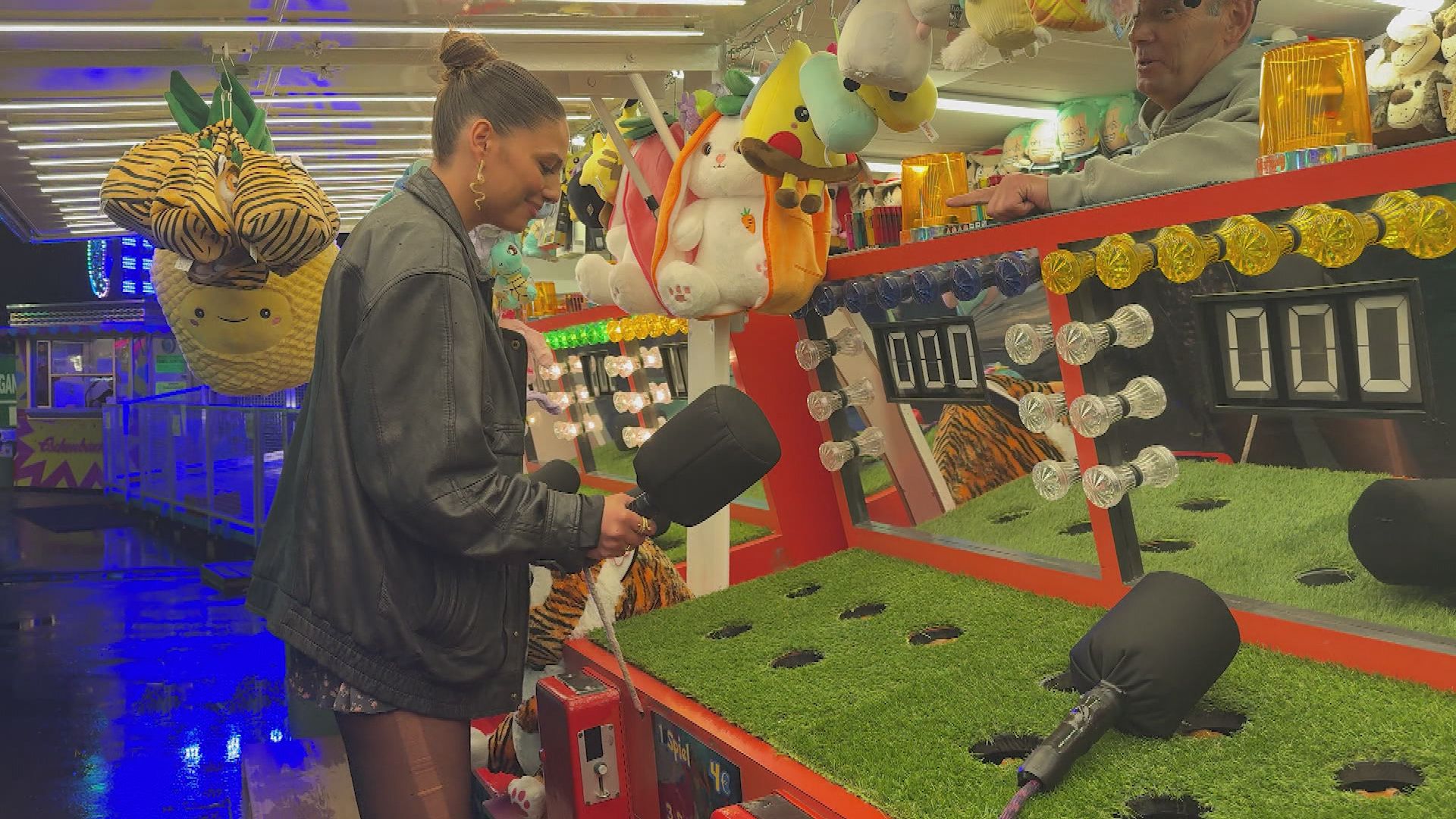 Sushi, Rubbellose & Regen auf dem Rummel