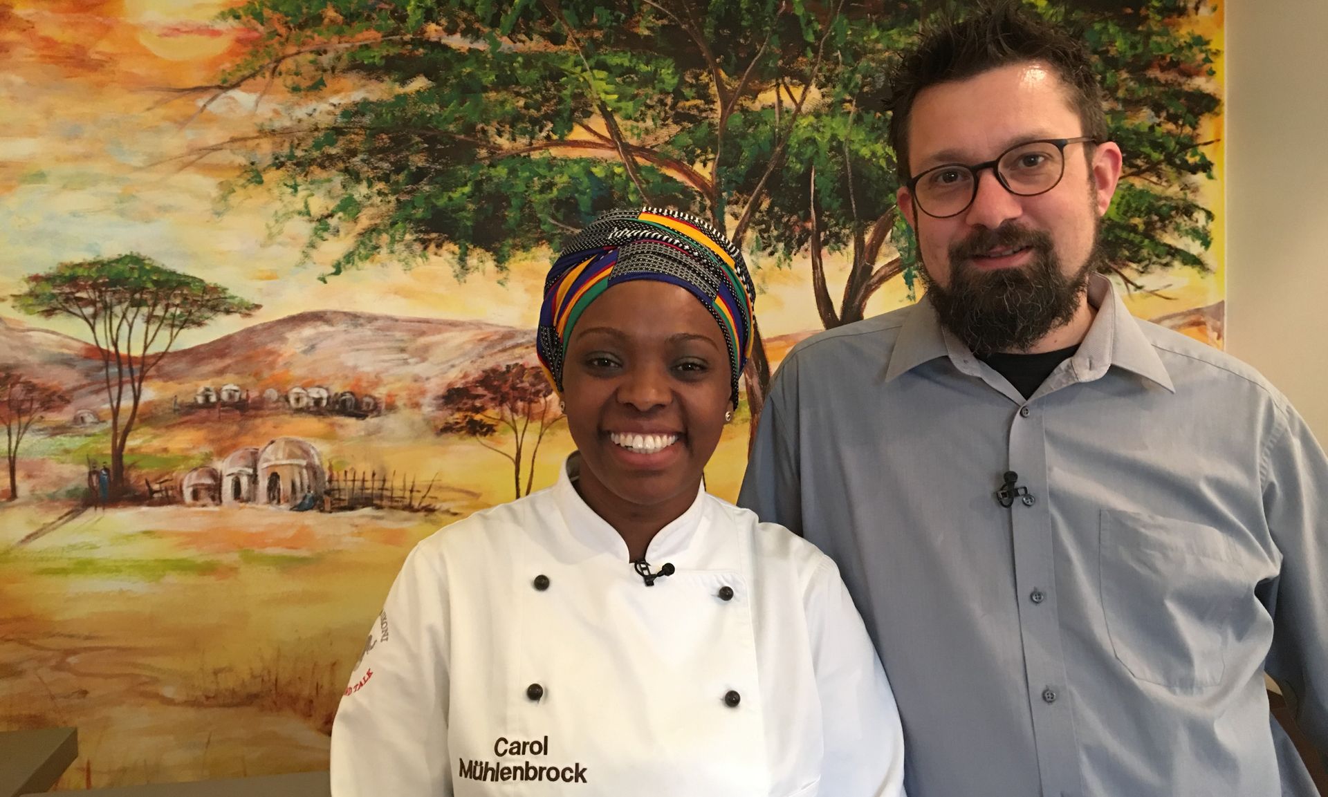 Im "Haus Mühlenbrock" trifft afrikanische auf europäische Küche