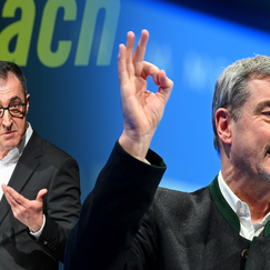 Schlagabtausch am Aschermittwoch