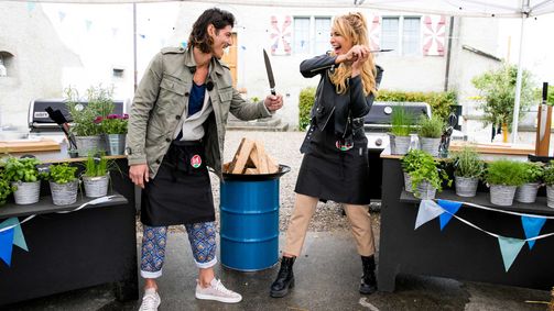 Die Promi Griller Die Promi Griller Folge 4: Chanelle Wyrsch vs. Patric Haziri