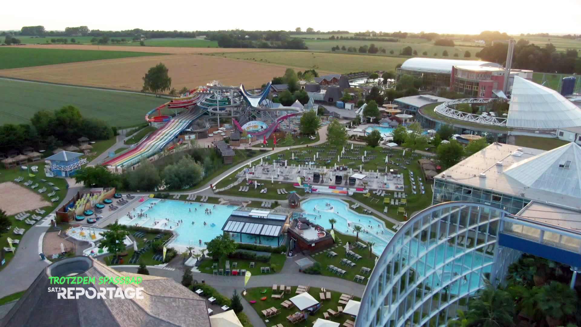 Trotzdem Spaßbad - eine Therme rüstet um - Die SAT.1 Reportage