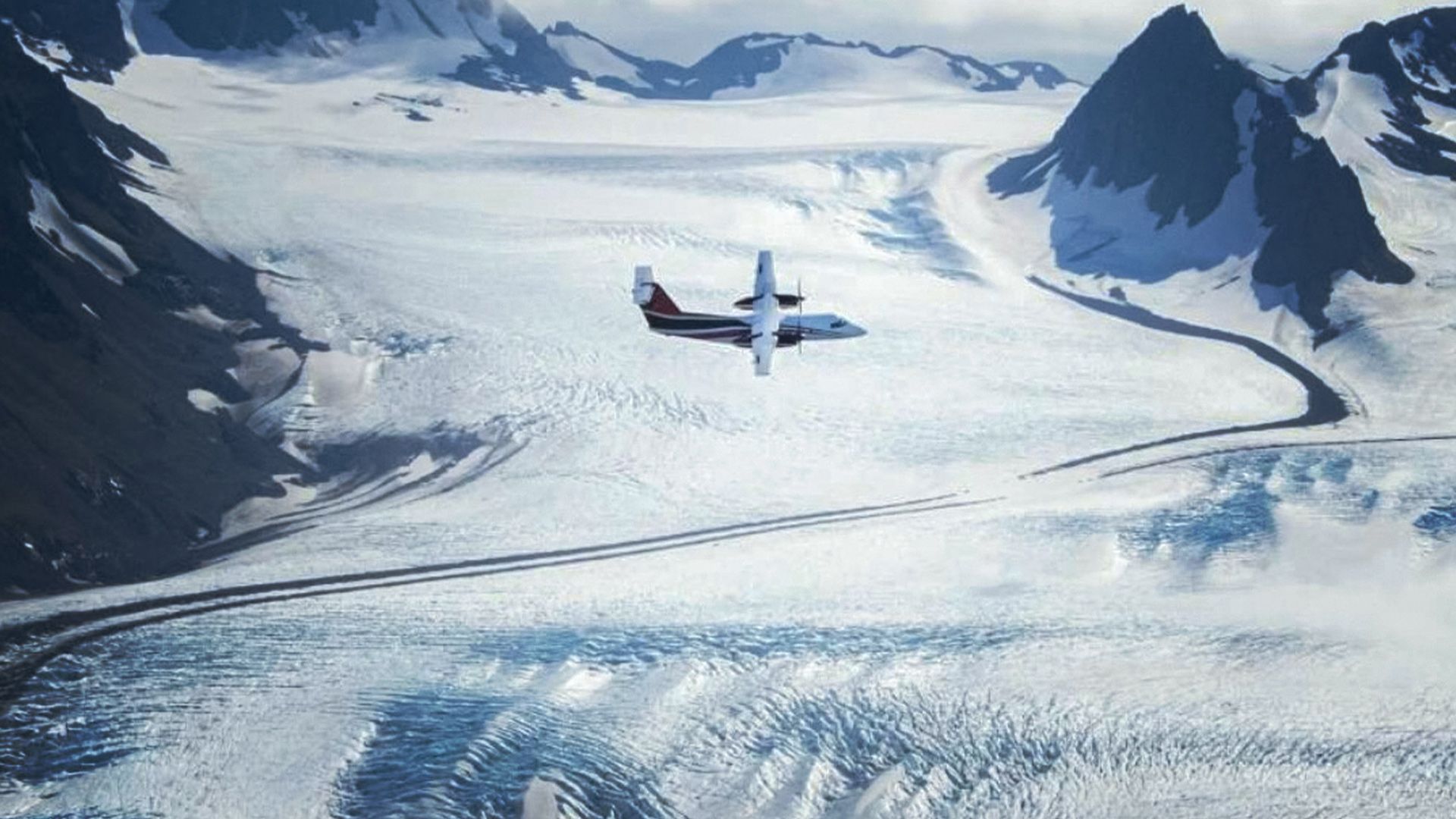 Ice Airport Alaska