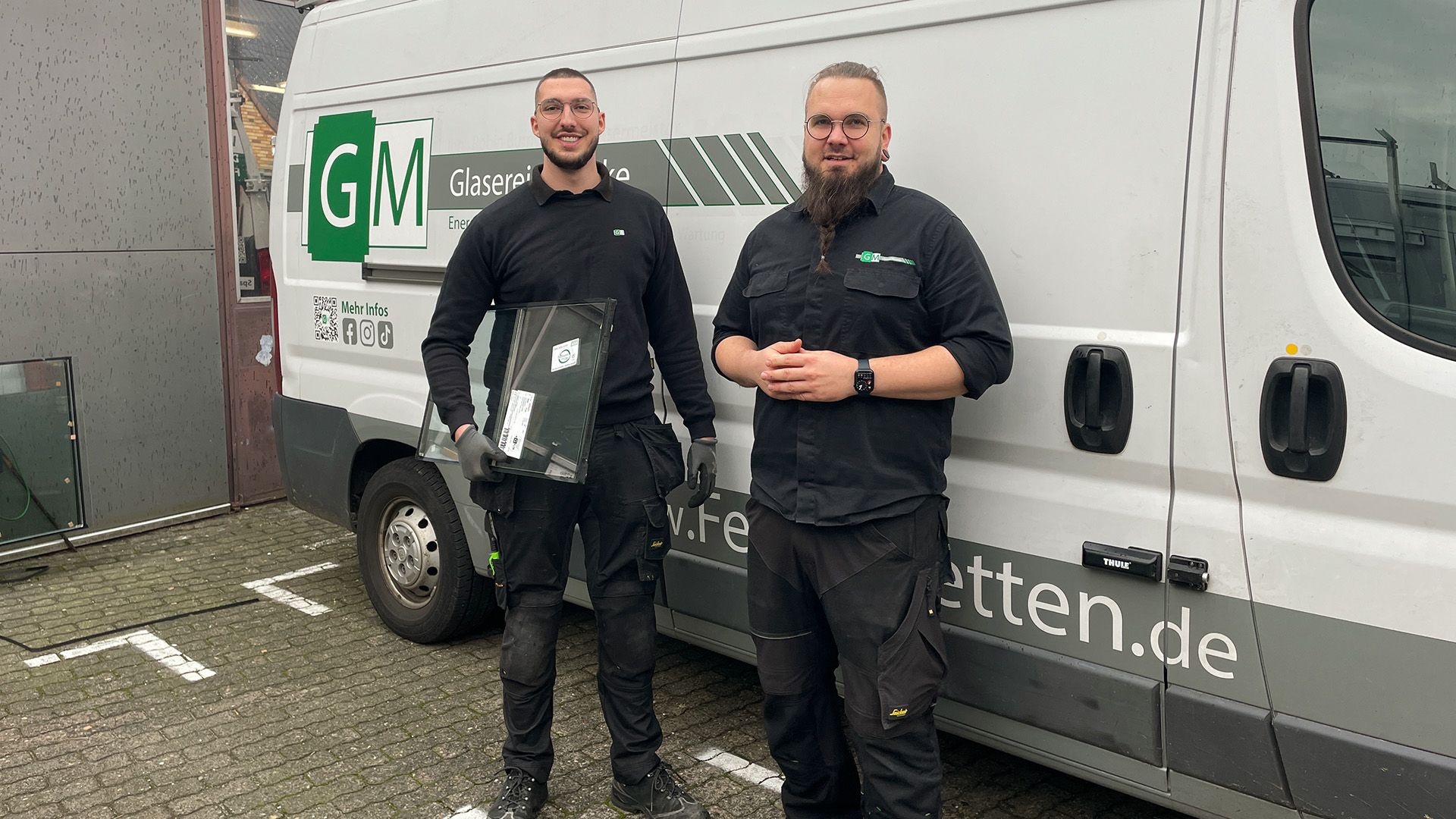 Thema u. a.: Nachtschicht für die Glasspezialisten