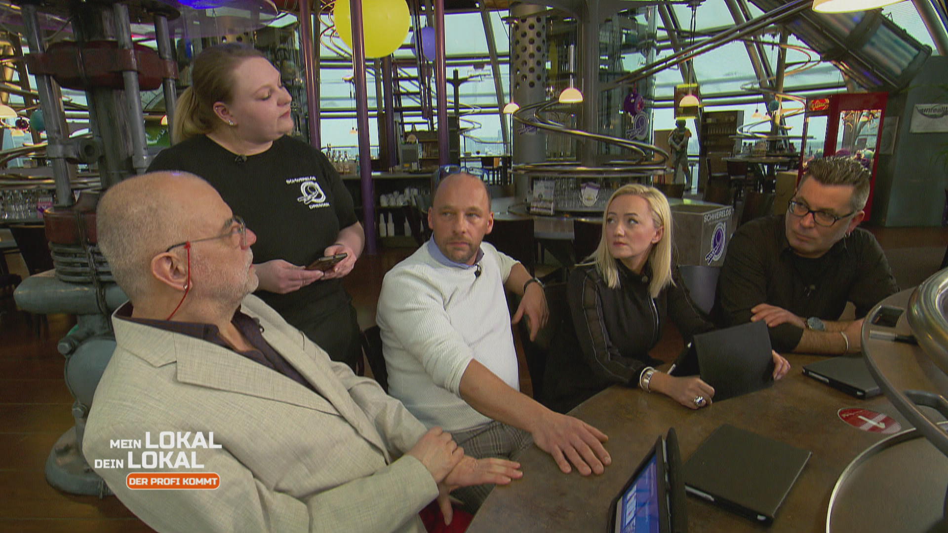 "Achterbahnrestaurant Schwerelos", Dresden