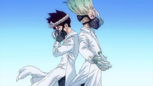 Dr. Stone Dr. Stone Folge 12: Rücken an Rücken