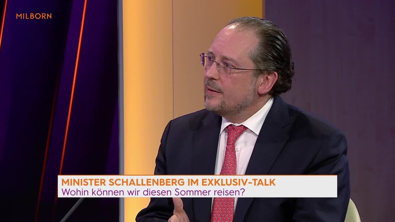 Alexander Schallenberg im Interview bei Milborn