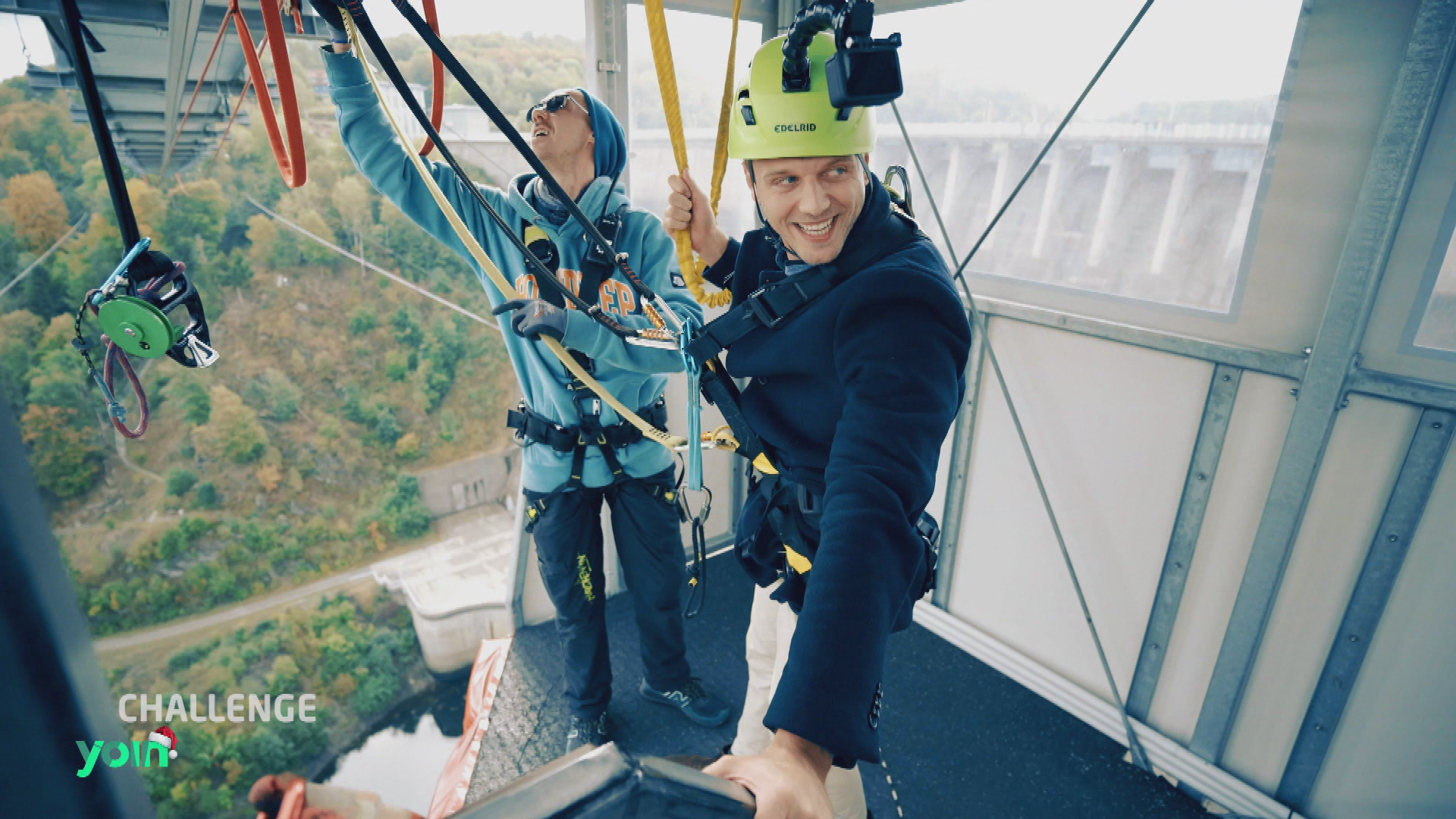 Höhen-Challenge an der Talsperre