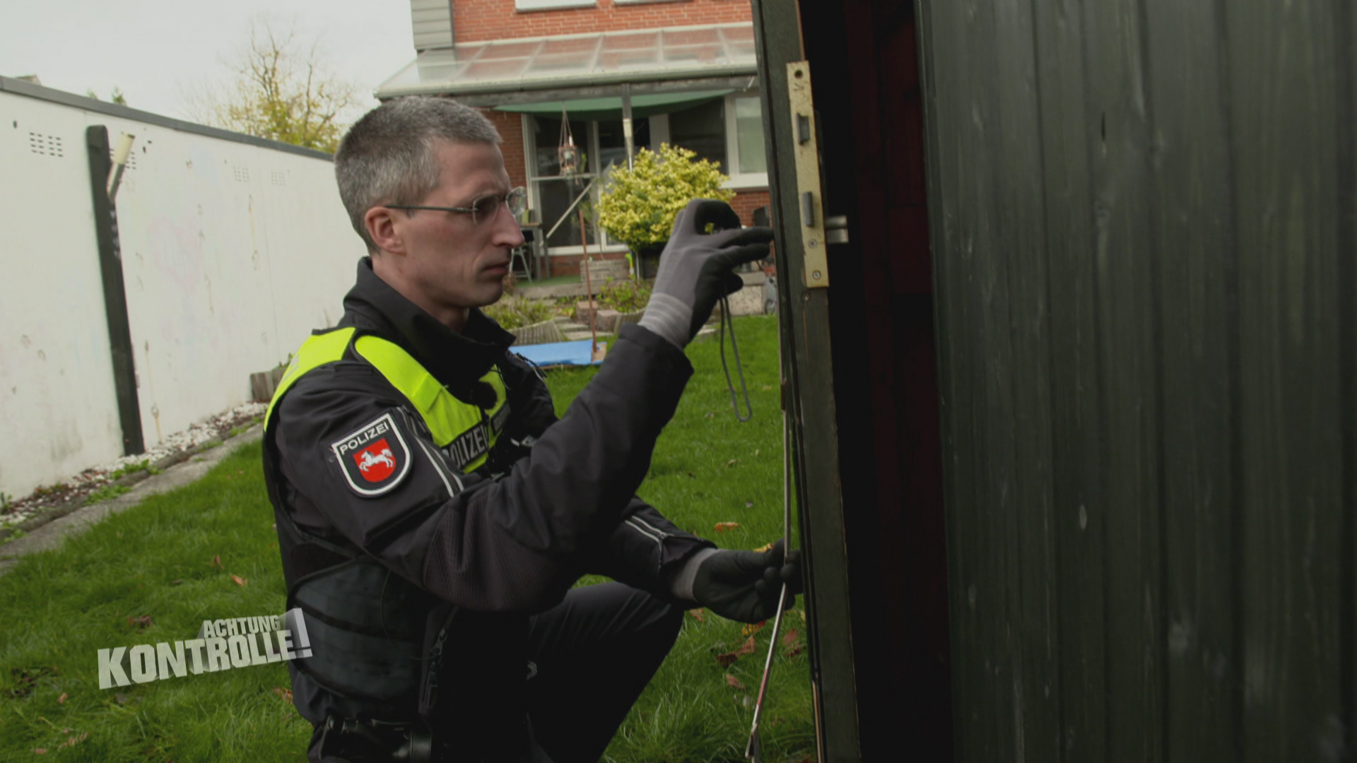 Einbruch im Gartenhaus - Streifendienst Bremervörde