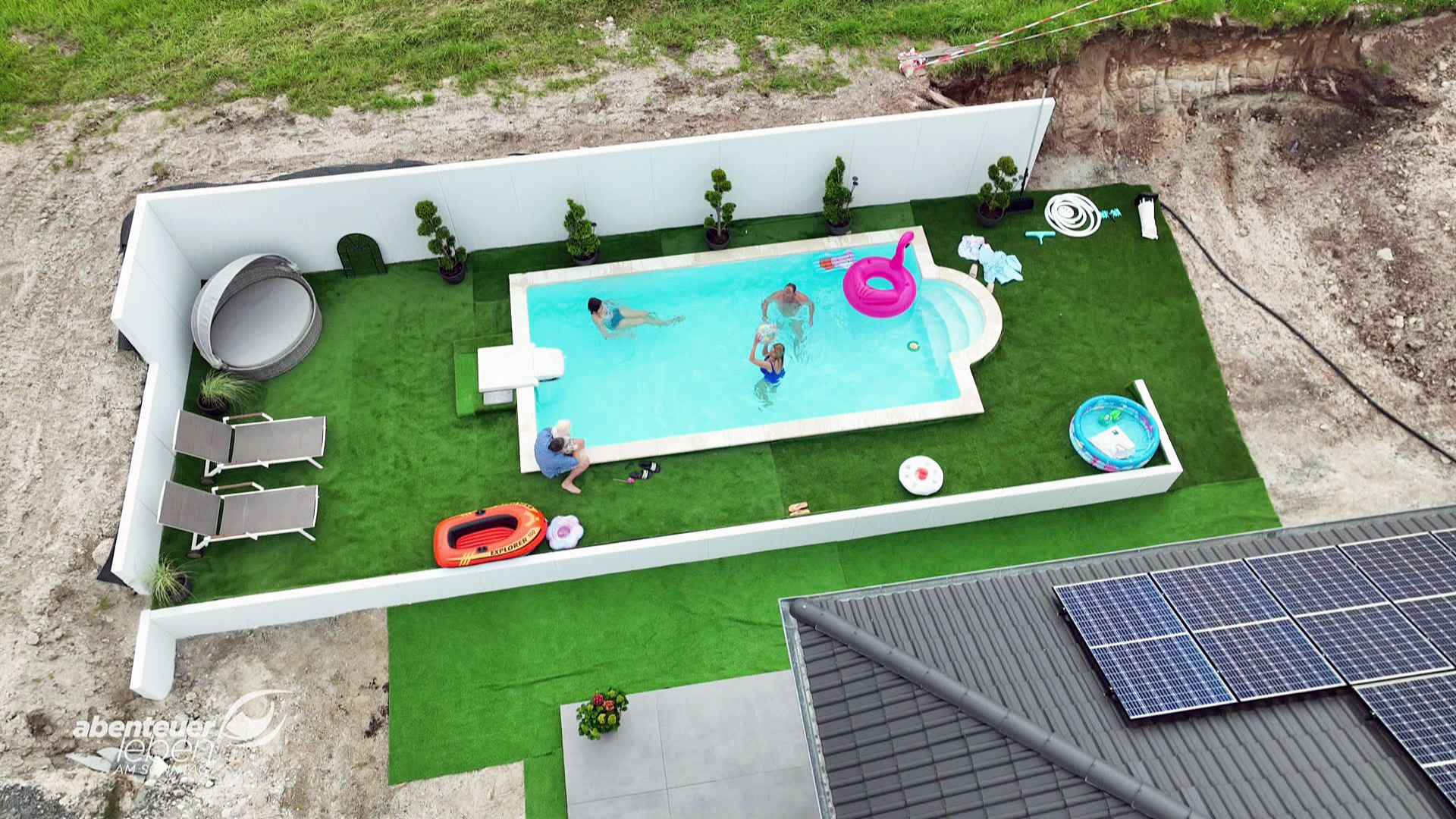 Der sparsame DIY-Pool