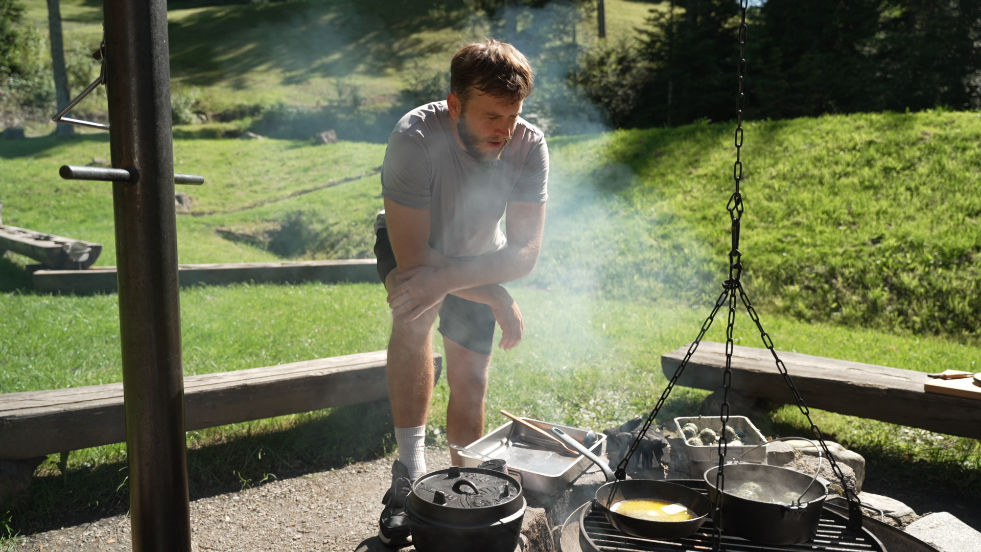 Sandro Zinggeler unterwegs in Graubünden: Hanfnüsse