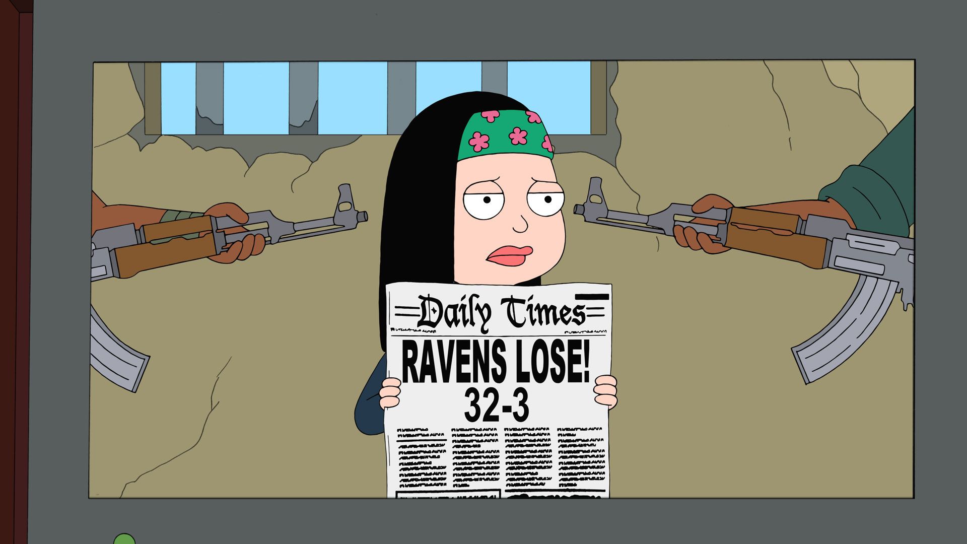 Hayley hört die Signale