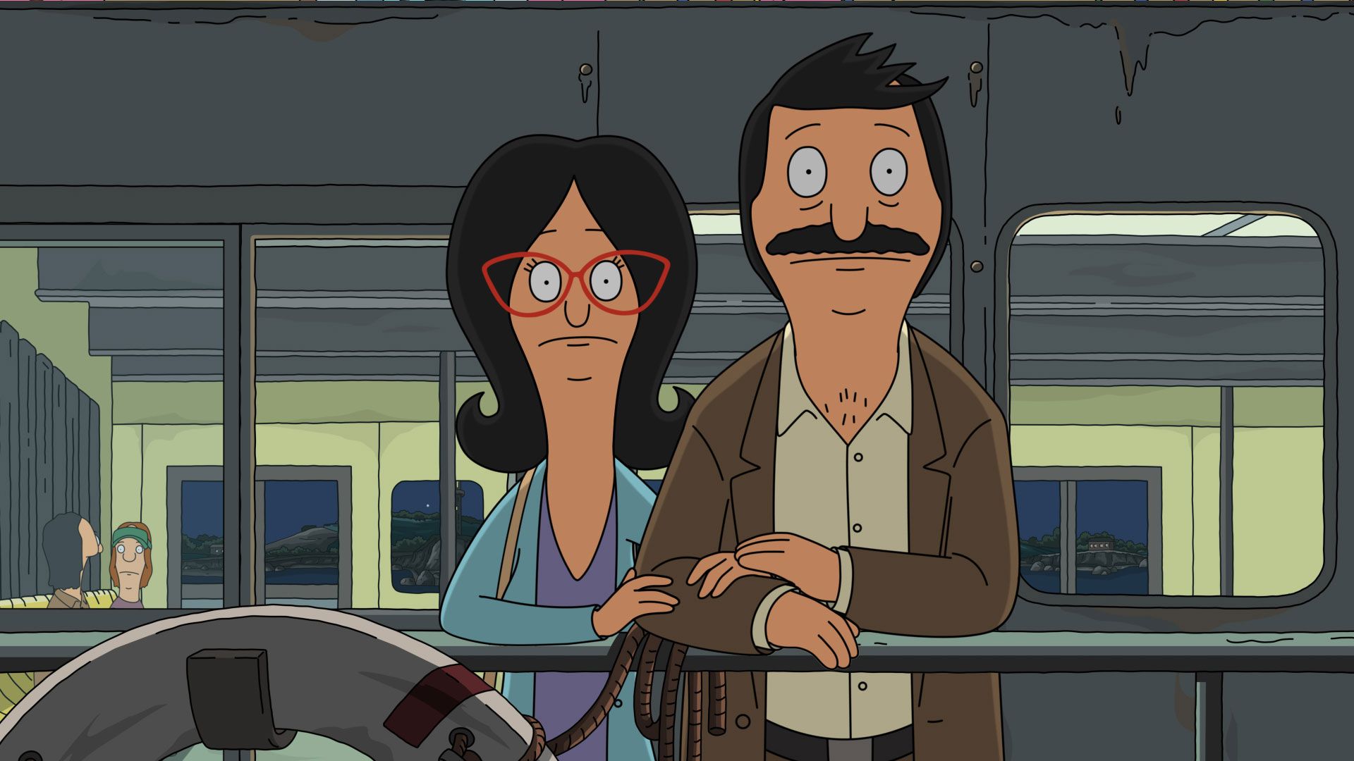 Die Fähre, der Bob und die Linda