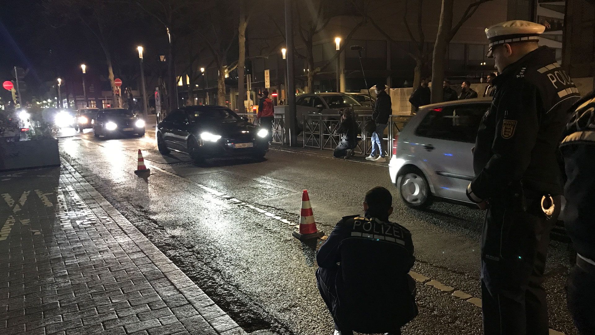 Mann mit Schreckschusspistole! - Tuningkontrolle Mannheim