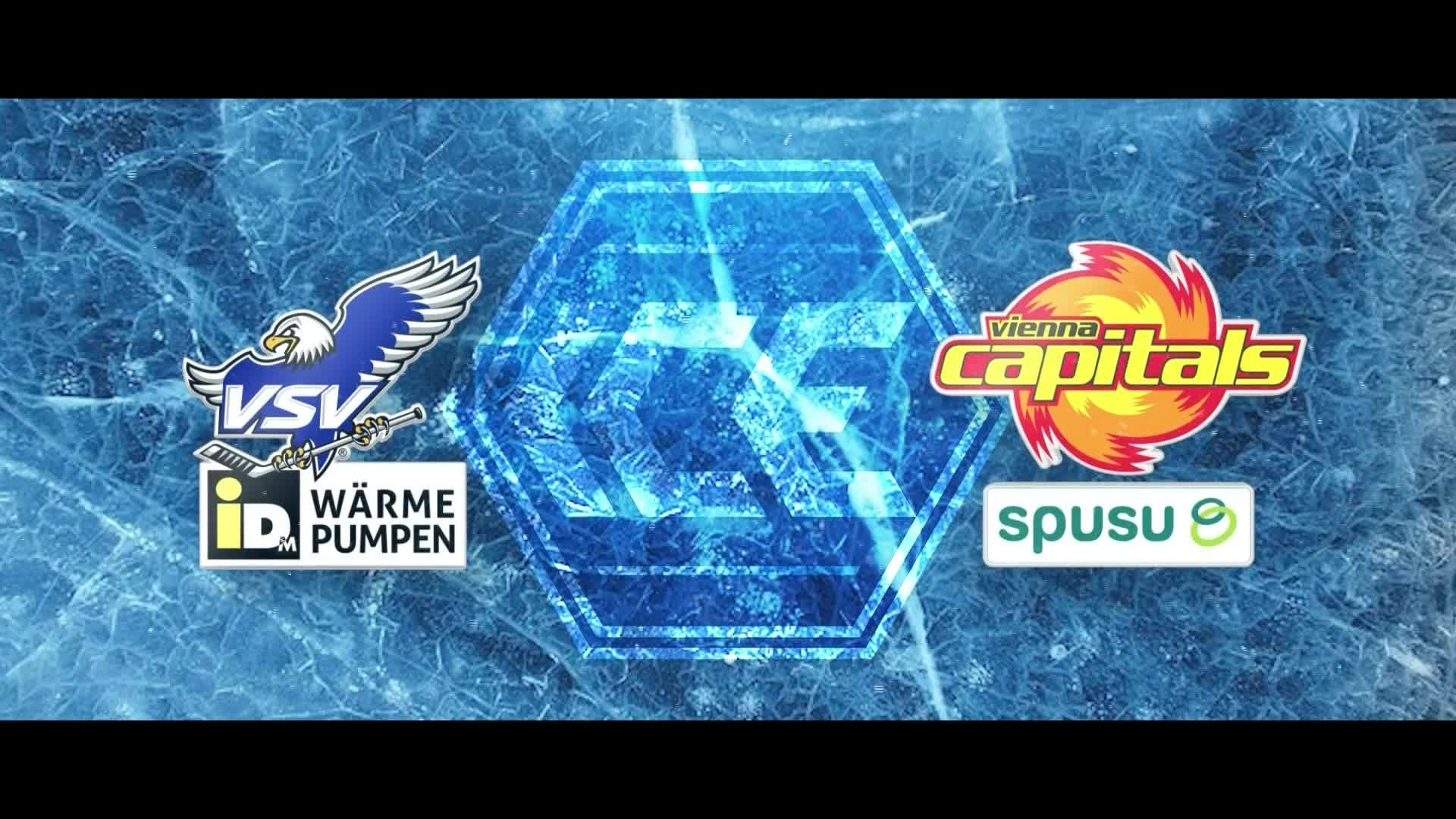 ICE Hockey League: EC iDM Wärmepumpen VSV vs. spusu Vienna Capitals in voller Länge