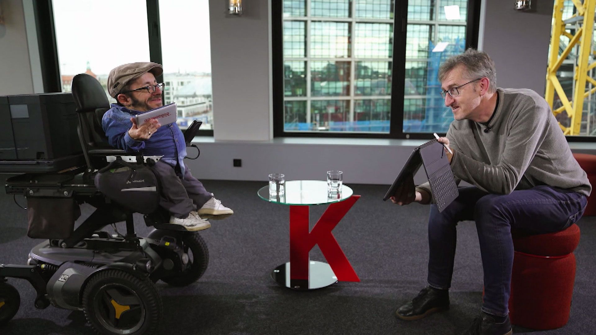 Cartoons, Krankheit, Klartext