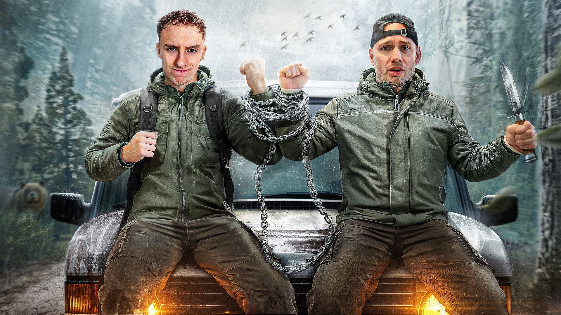 Die ersten Stunden in der Wildnis