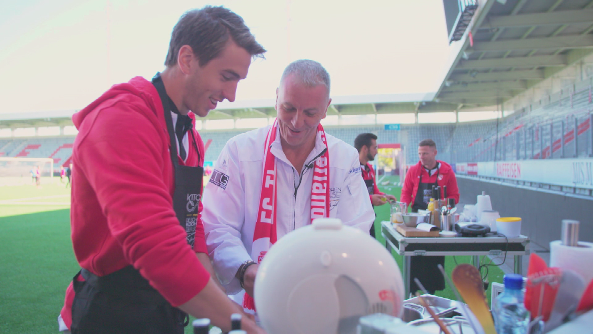 Fußball trifft auf feine Küche: Torsten zaubert mit dem FC Thun!