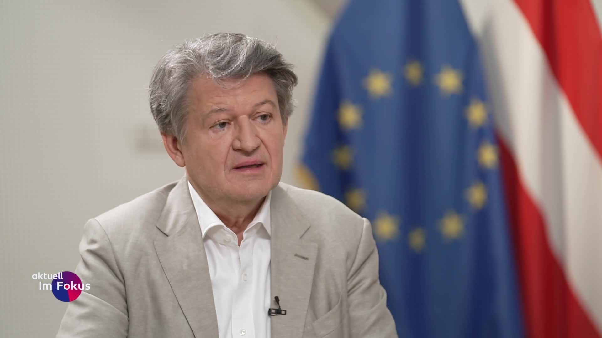 Im Fokus: EU-Spitzenkandidat Helmut Brandstätter im Interview