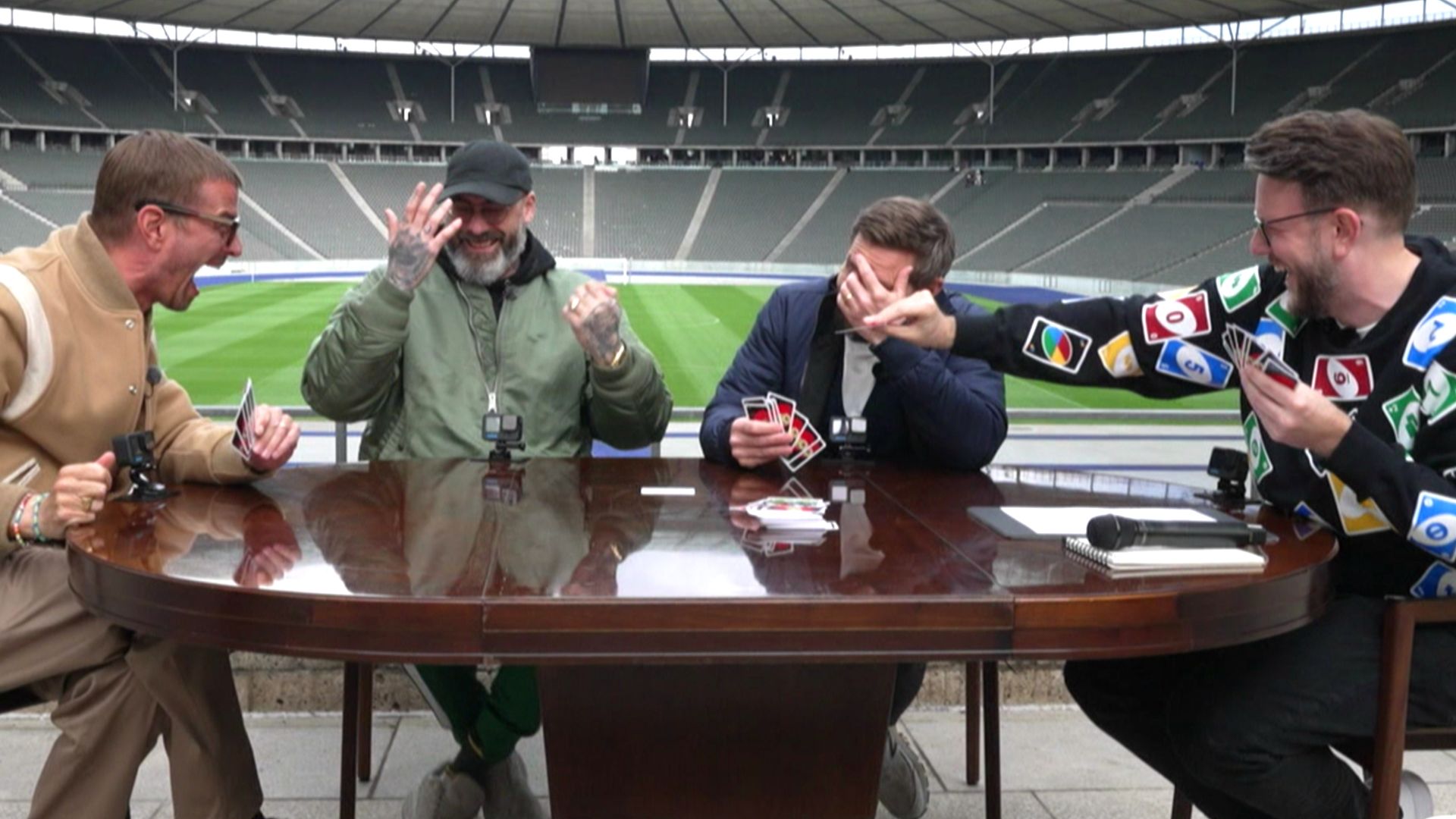 Spielenachmittag mit Sido im Olympiastadion