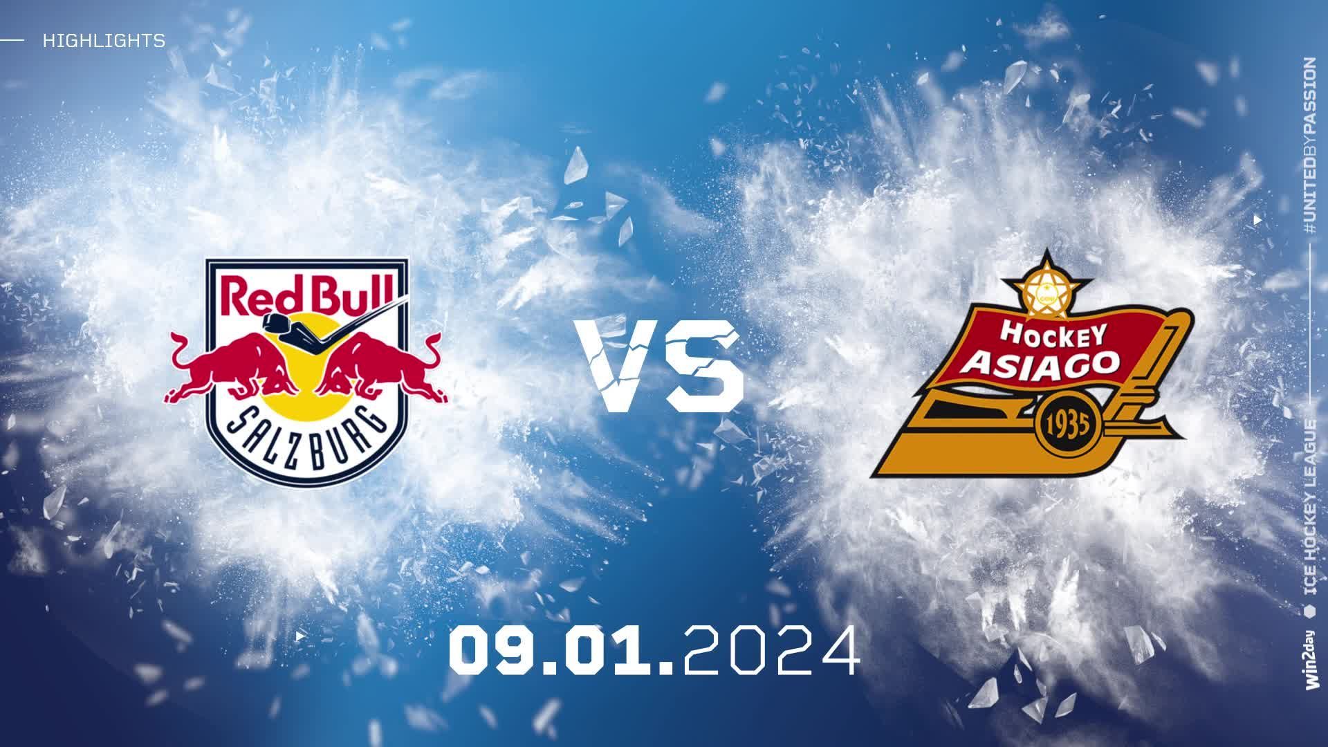 Highlights ICE Hockey League: Salzburg vs. Asiago