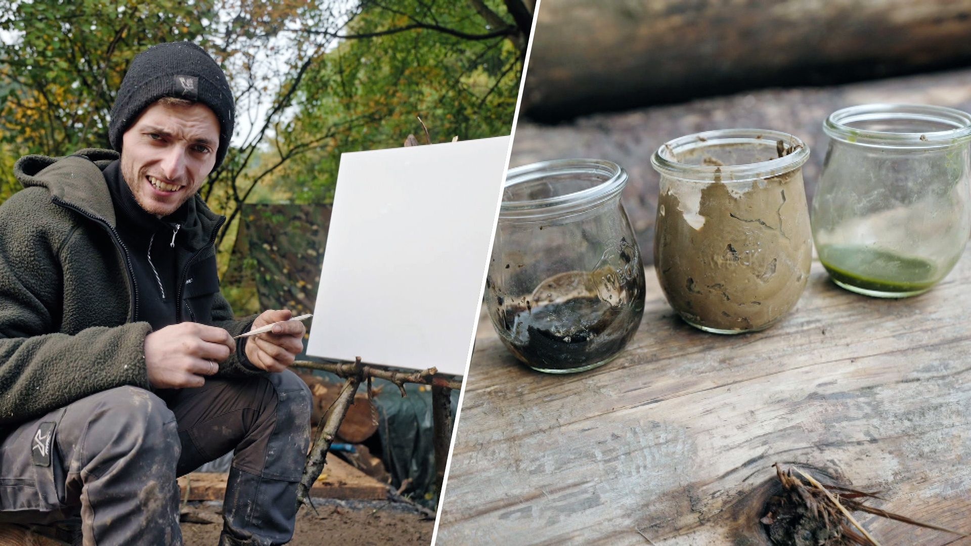 Tag 16: Ich mache Tinte aus Pilzen und male ein Bild!