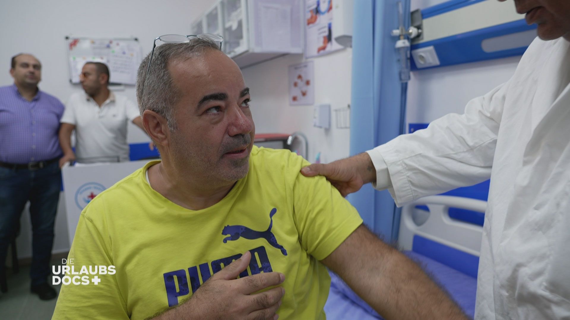 Scharm El-Scheich: Patient mit Schulterschmerzen