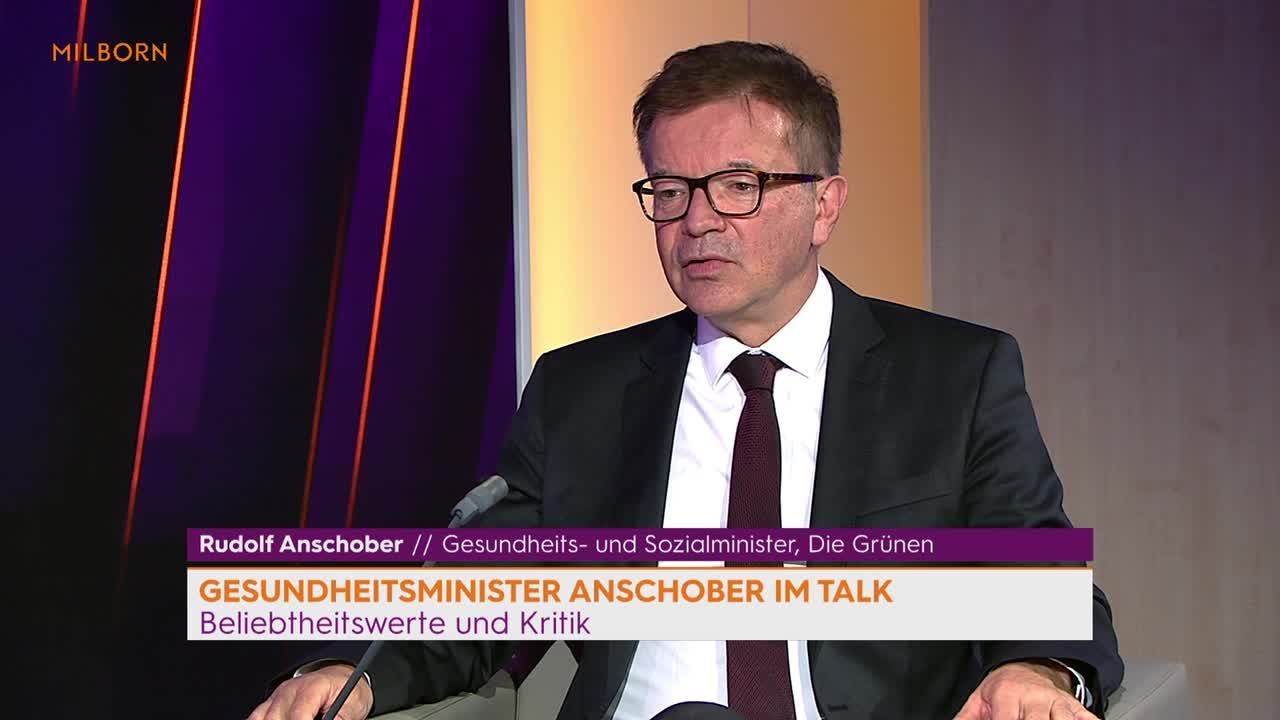 Anschober im Interview bei Milborn