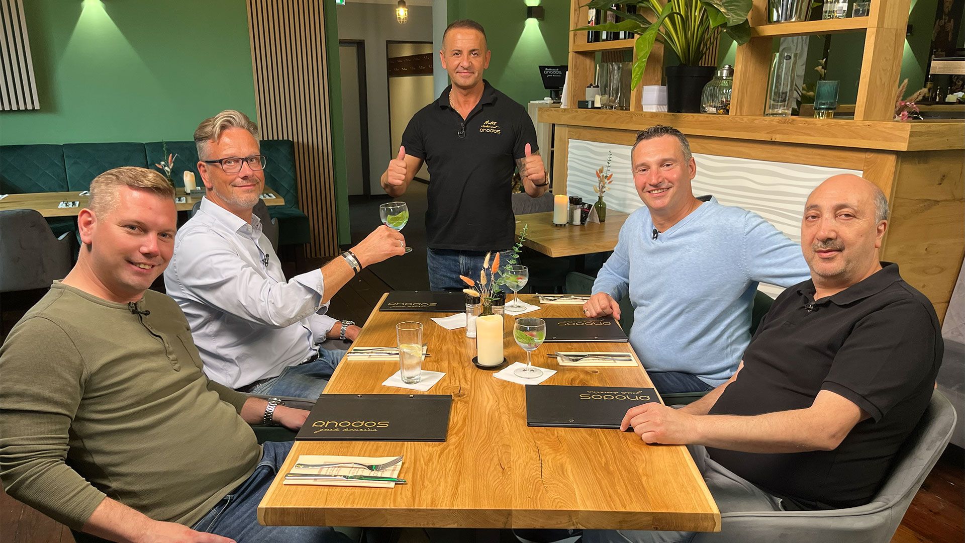 Griechische Köstlichkeiten im Restaurant "Rhodos" in Duisburg